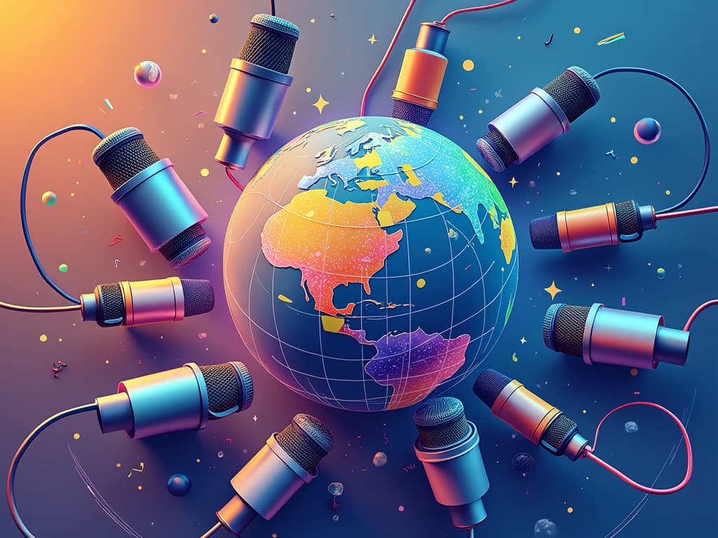 Multiple language flags